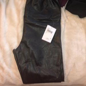 Leather Leggings NWT